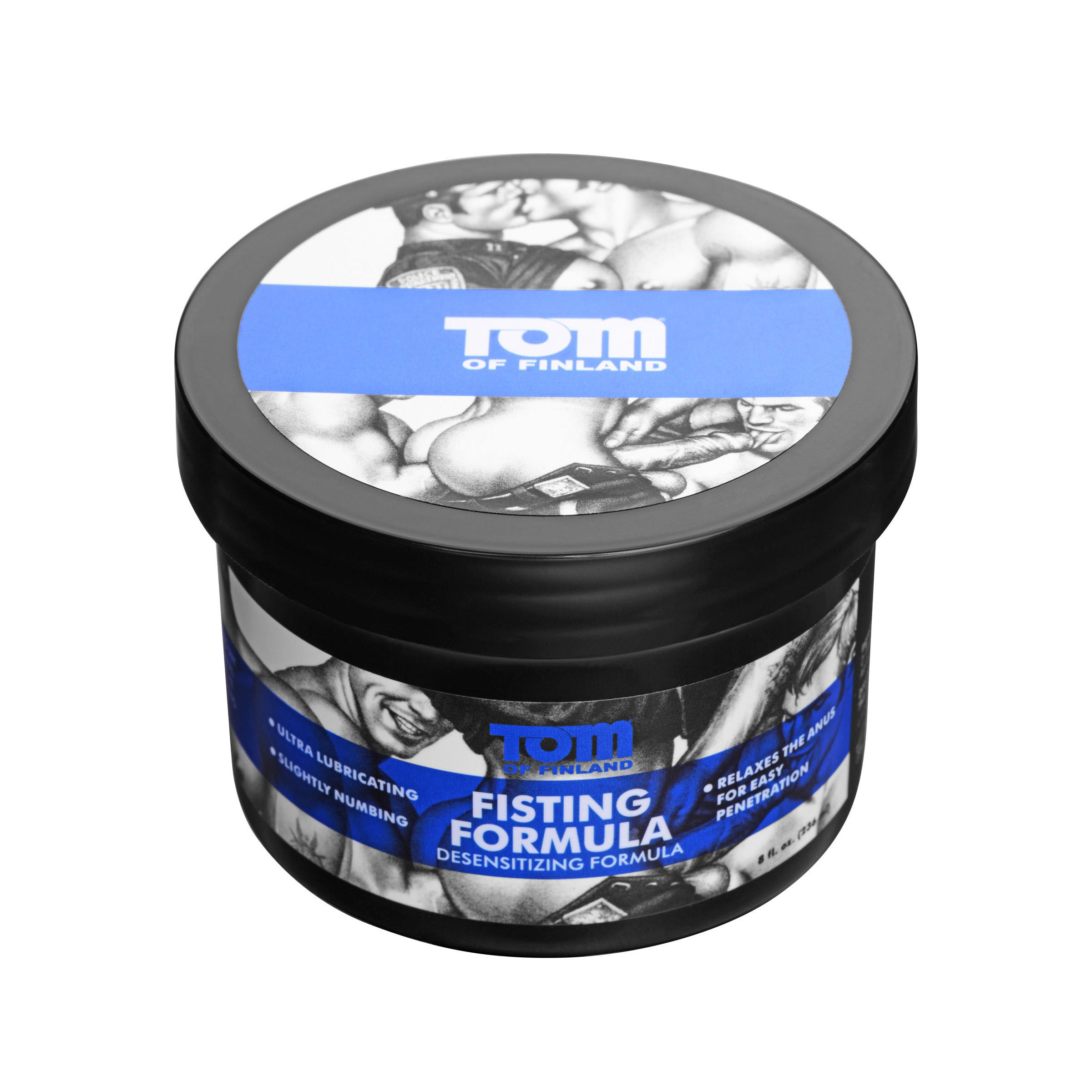 Tom of Finland Tom of Finland Fisting Formula Desensitizing Cream- 8 oz White / 8 oz