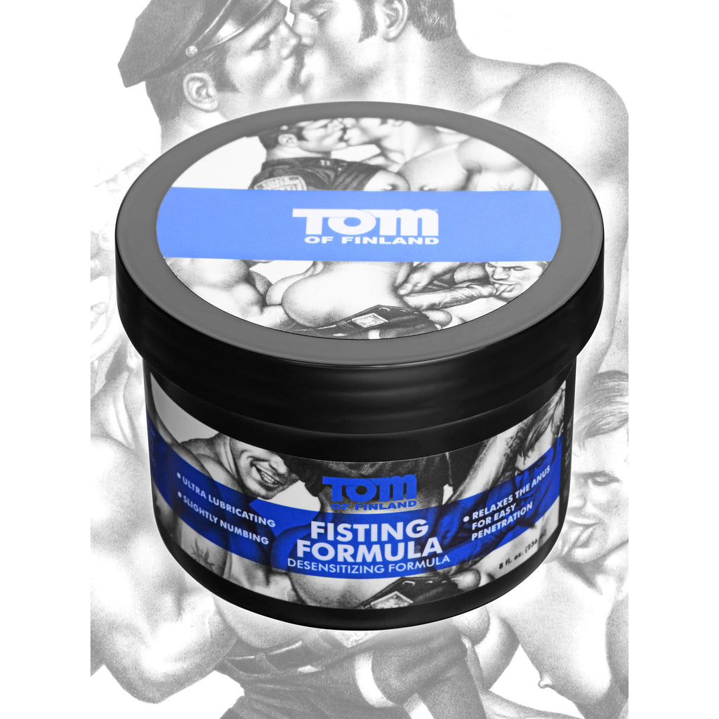 Tom of Finland Tom of Finland Fisting Formula Desensitizing Cream- 8 oz White / 8 oz