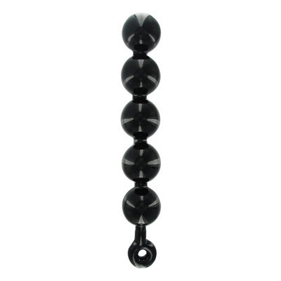 Master Series Black Baller Anal Beads Black