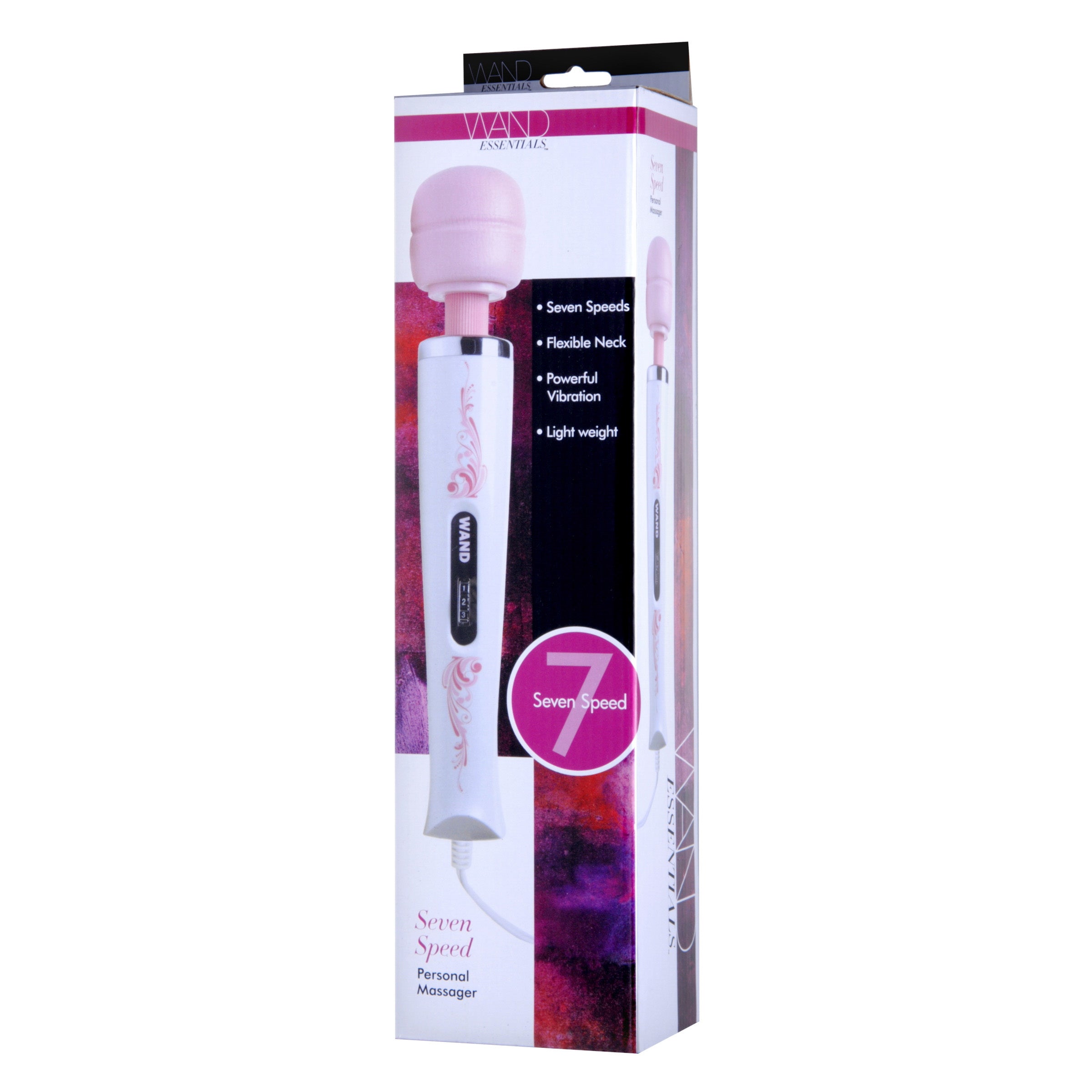 Wand Essentials Wand Essentials 7-Speed Wand Massager Pink