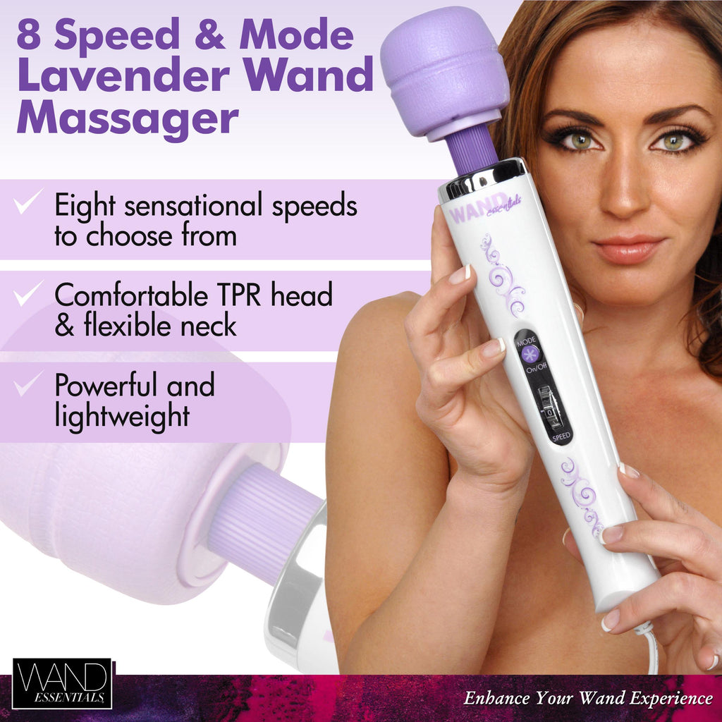 Wand Essentials Wand Essentials 8 Speed 8 Mode Massager Purple