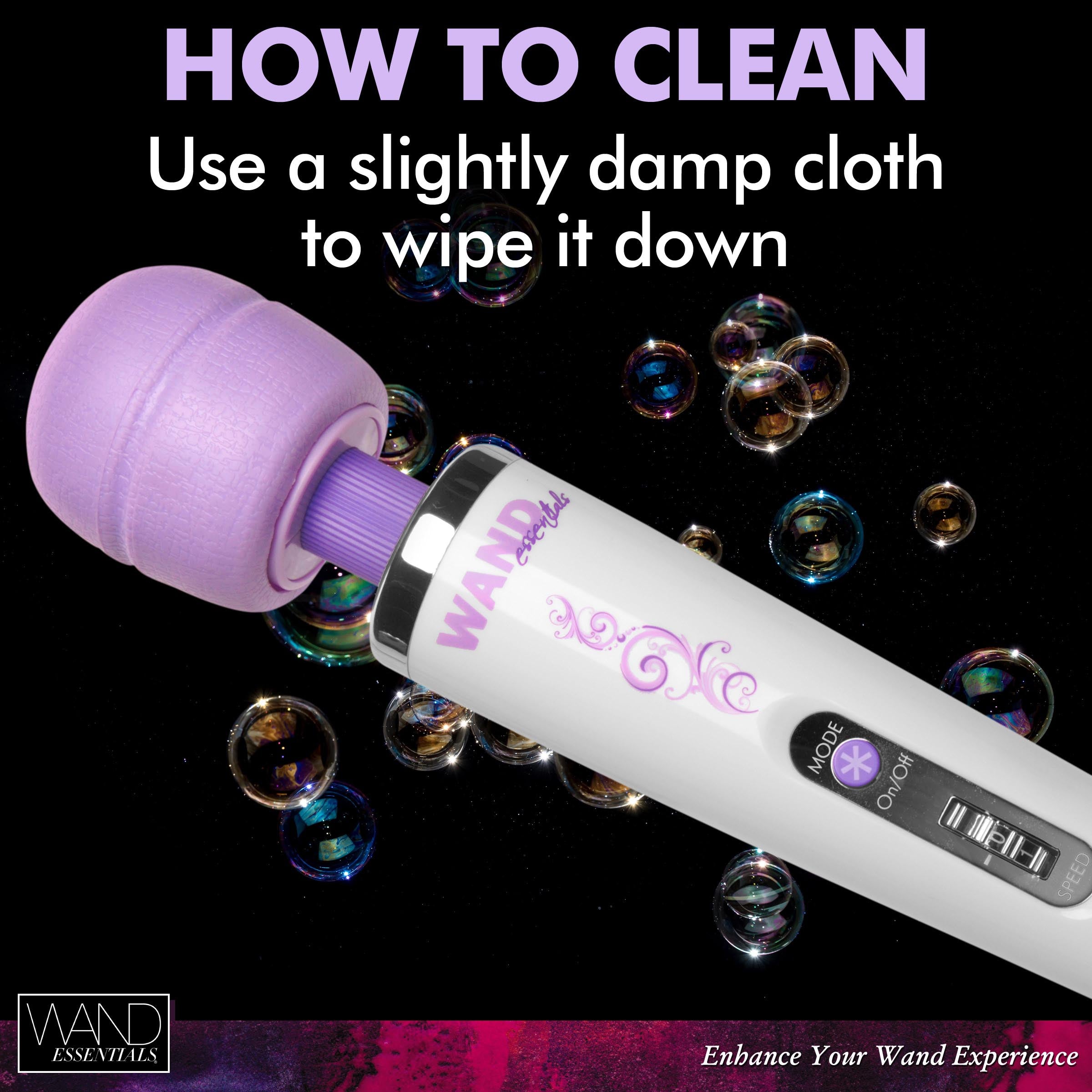 Wand Essentials Wand Essentials 8 Speed 8 Mode Massager Purple