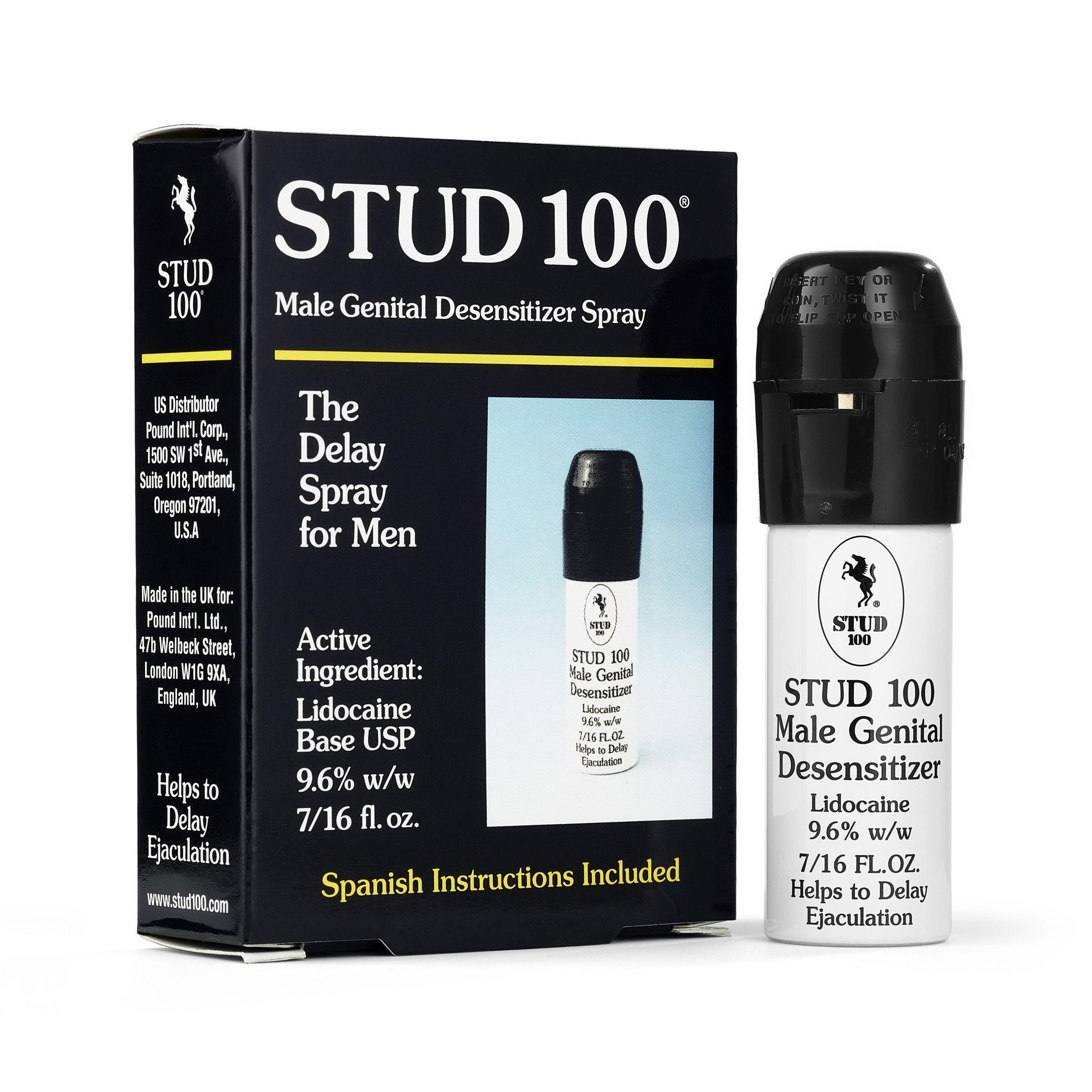 Stud 100 Stud 100 Male Genital Desensitizer Clear