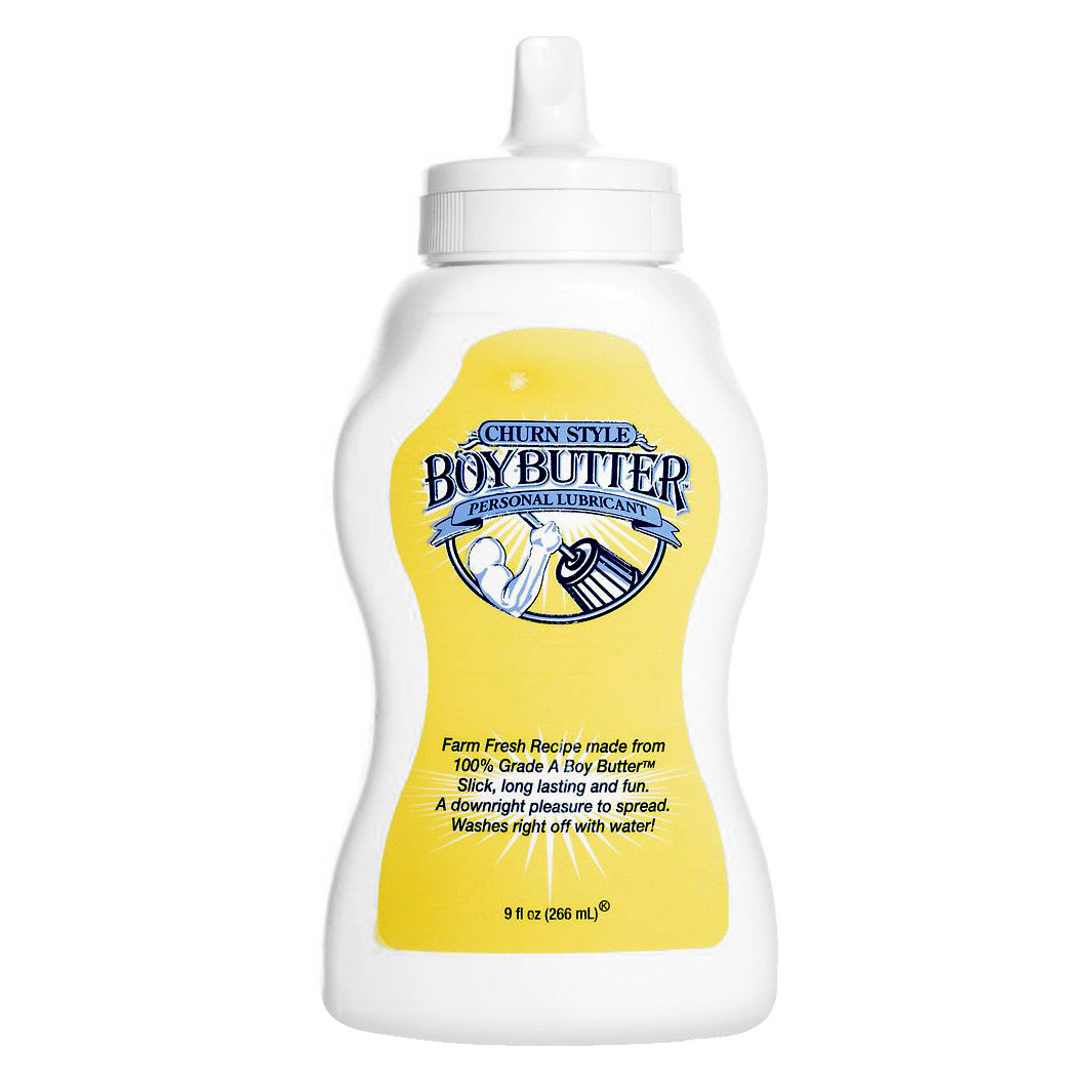 Boy Butter Lubricants Boy Butter 9oz Squeeze Bottle White