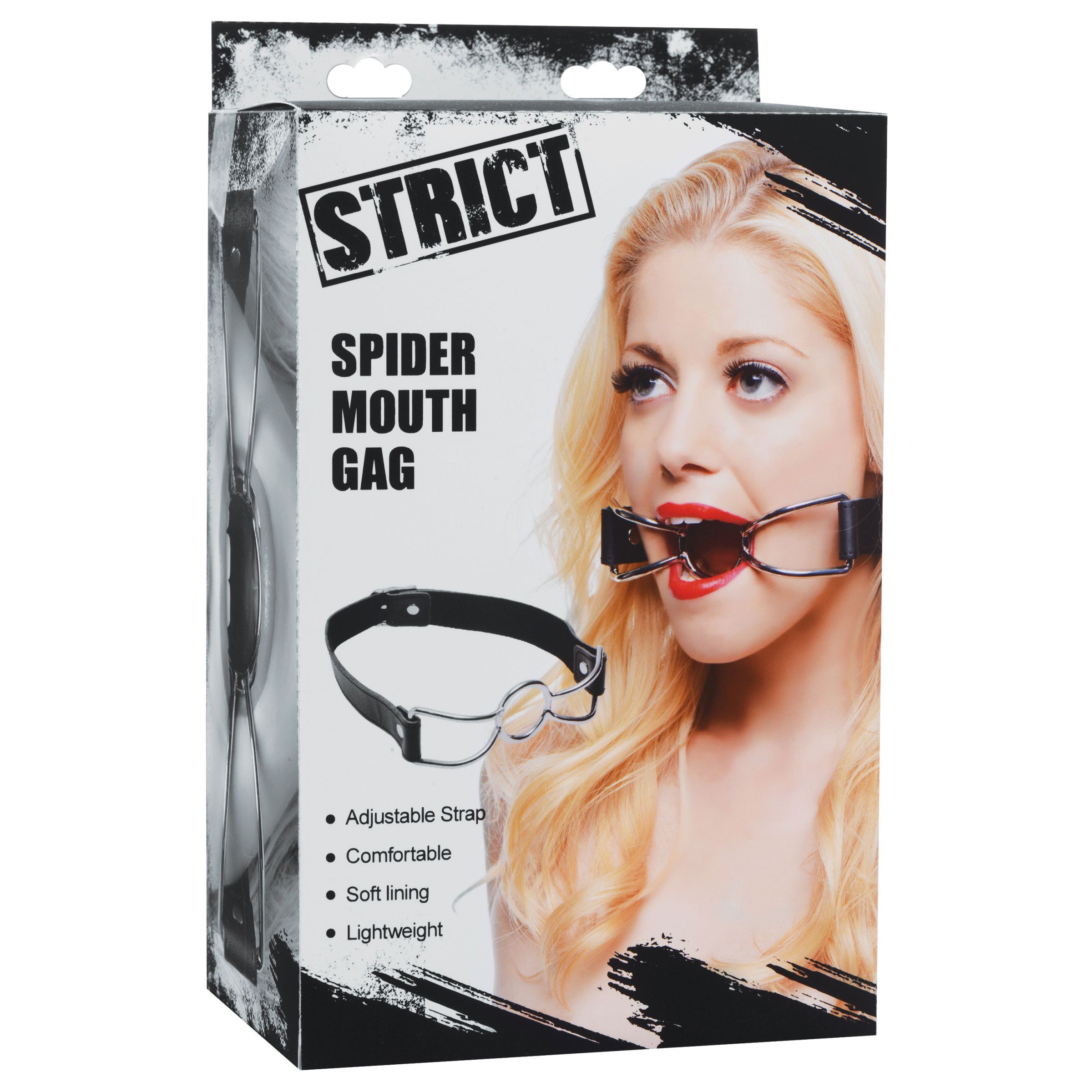 STRICT Spider Open Mouth Gag Black