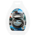 Trinity Men Easy Release Silicone Tri-Cock and Ball Ring Black