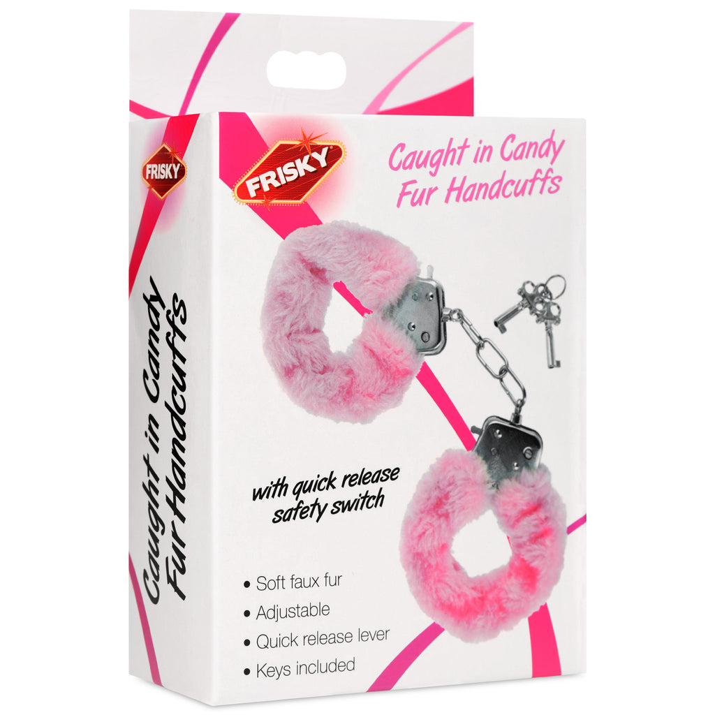 Frisky Courtesan Handcuffs - Pink Pink