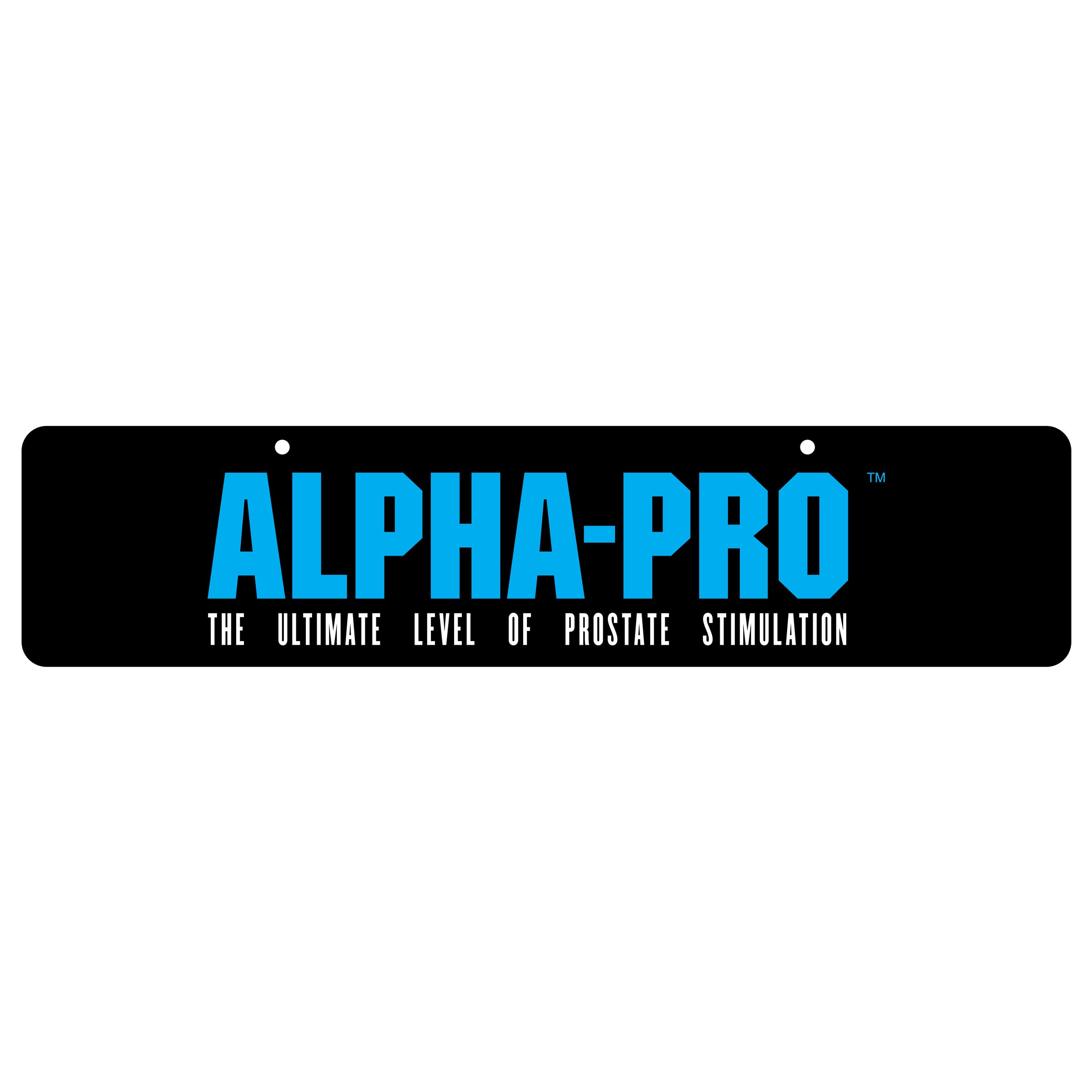 Alpha-Pro Alpha-Pro Display Sign Black