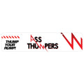 Ass Thumpers Ass Thumpers Display Sign White