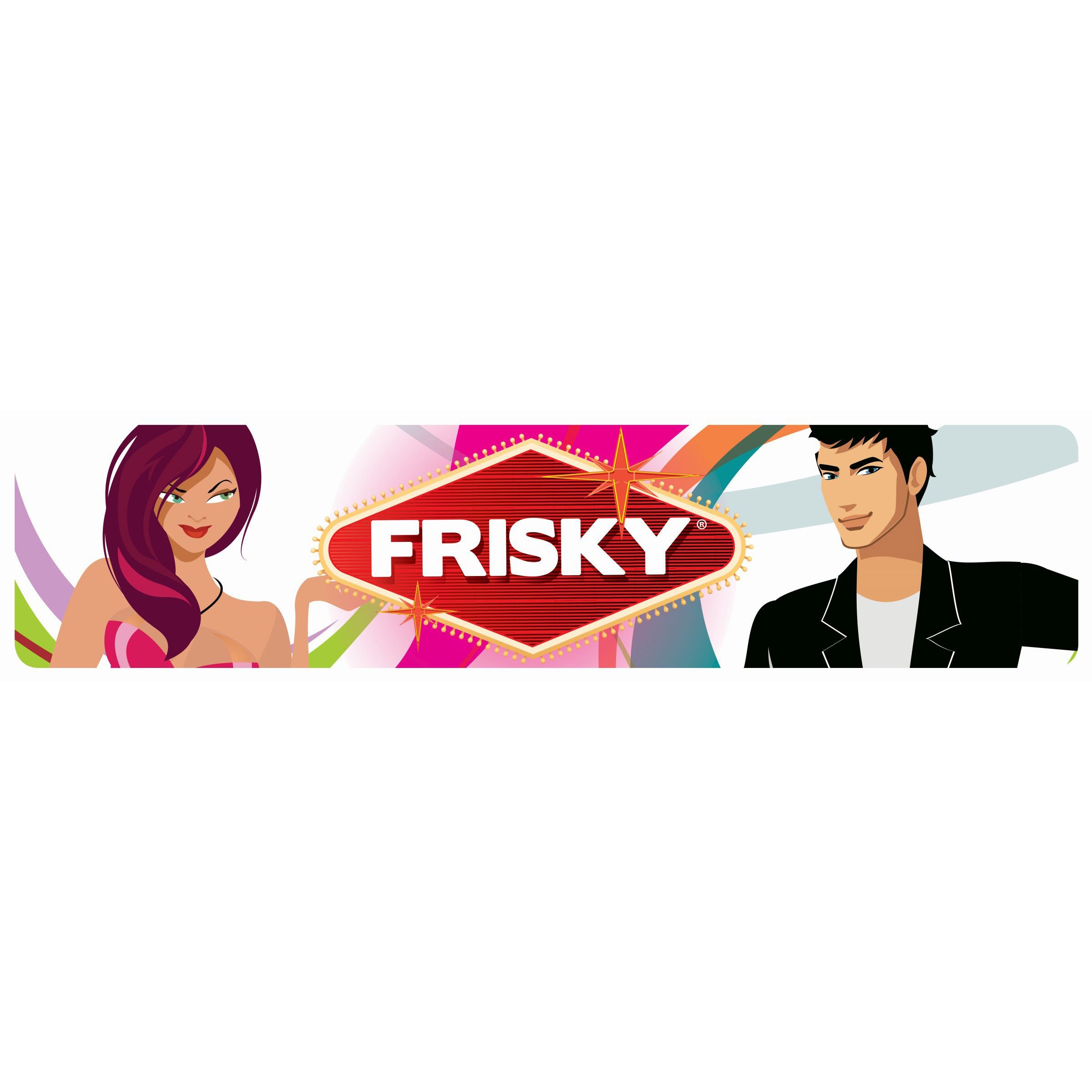 Frisky Frisky Display Sign