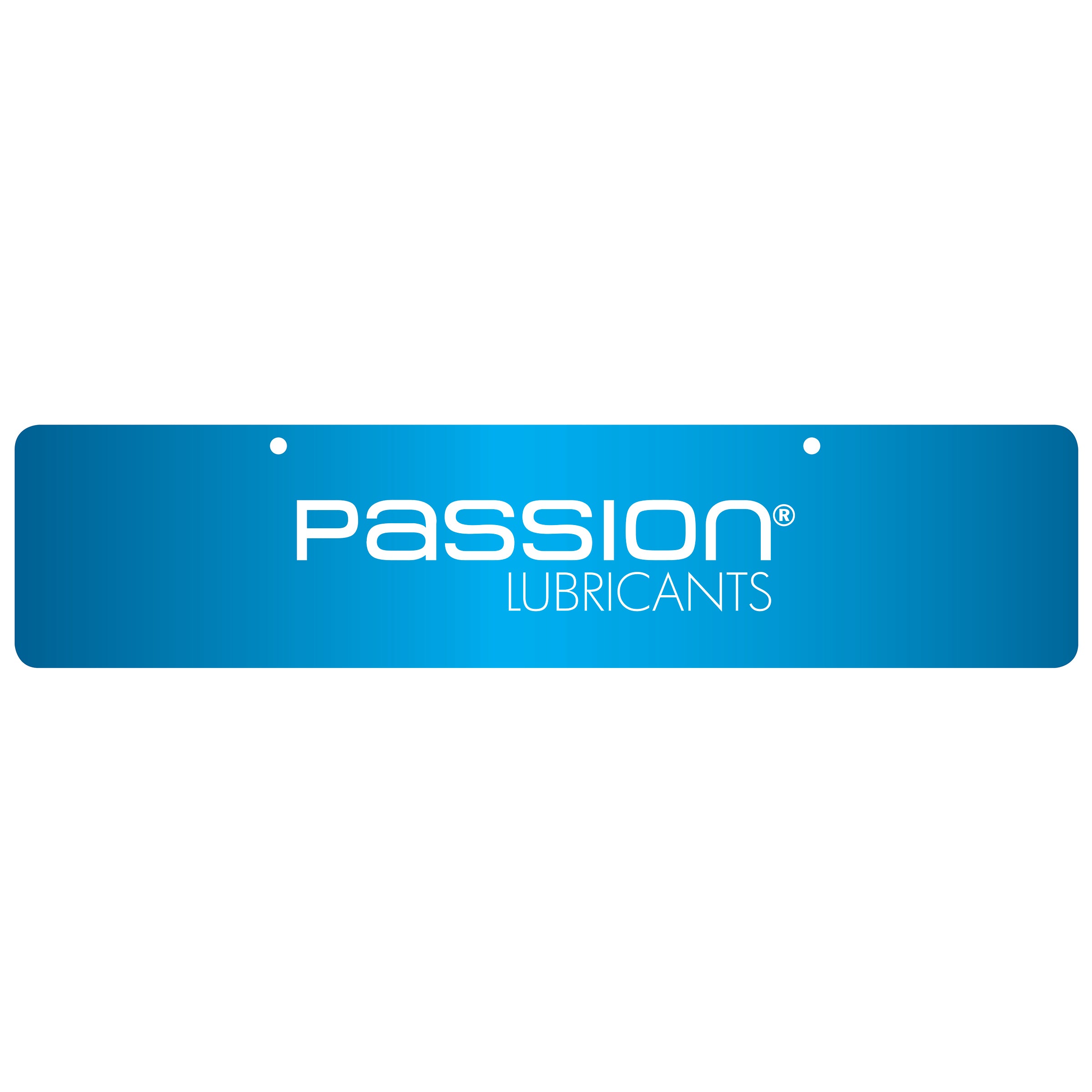 Passion Lubricants Passion Display Sign Blue