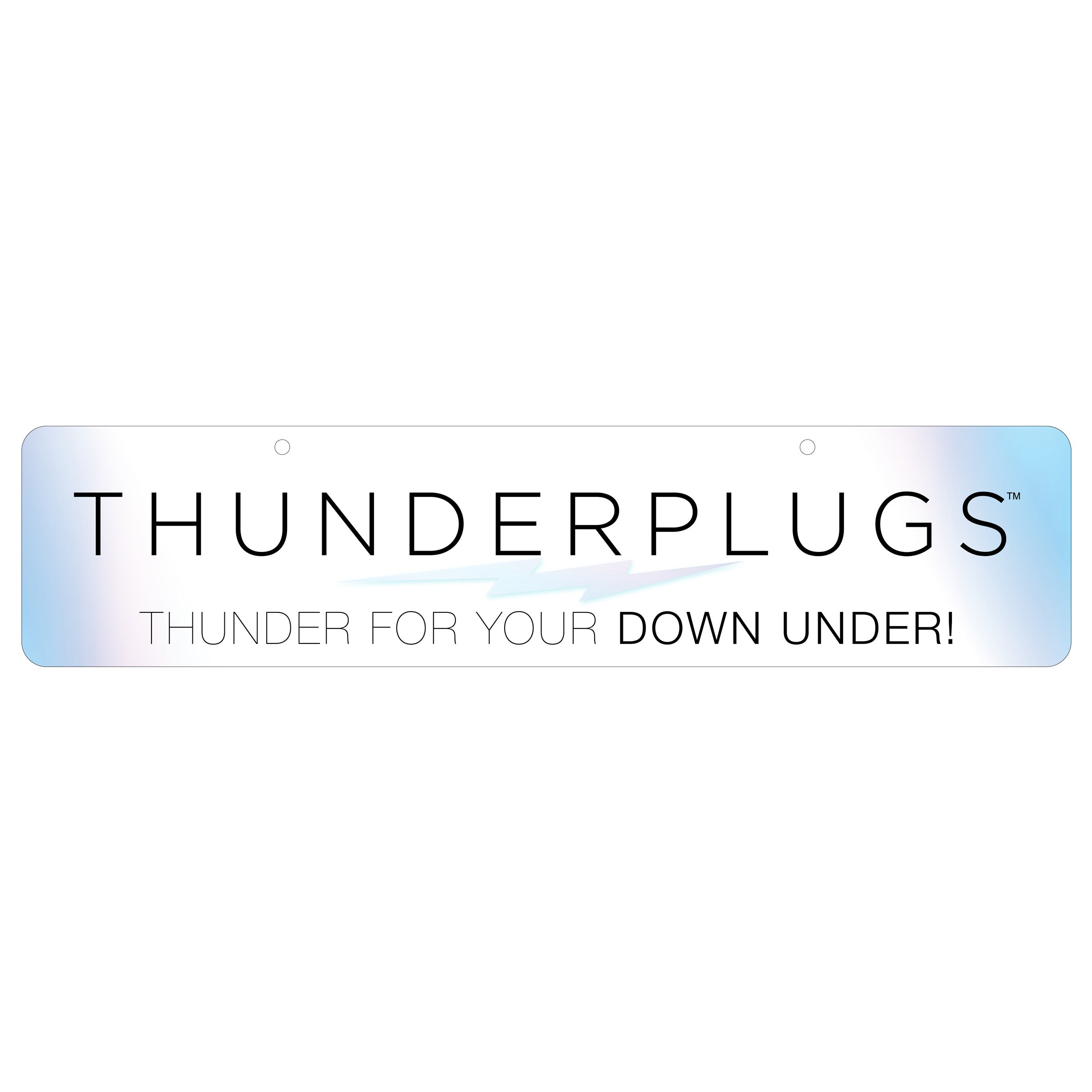 Thunderplugs Thunderplugs Display Sign Multi